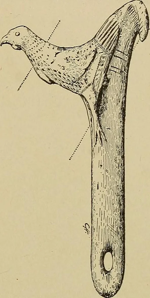 An illustration from Men of the old stone age, their environment, life and art, 1915, leaf 412