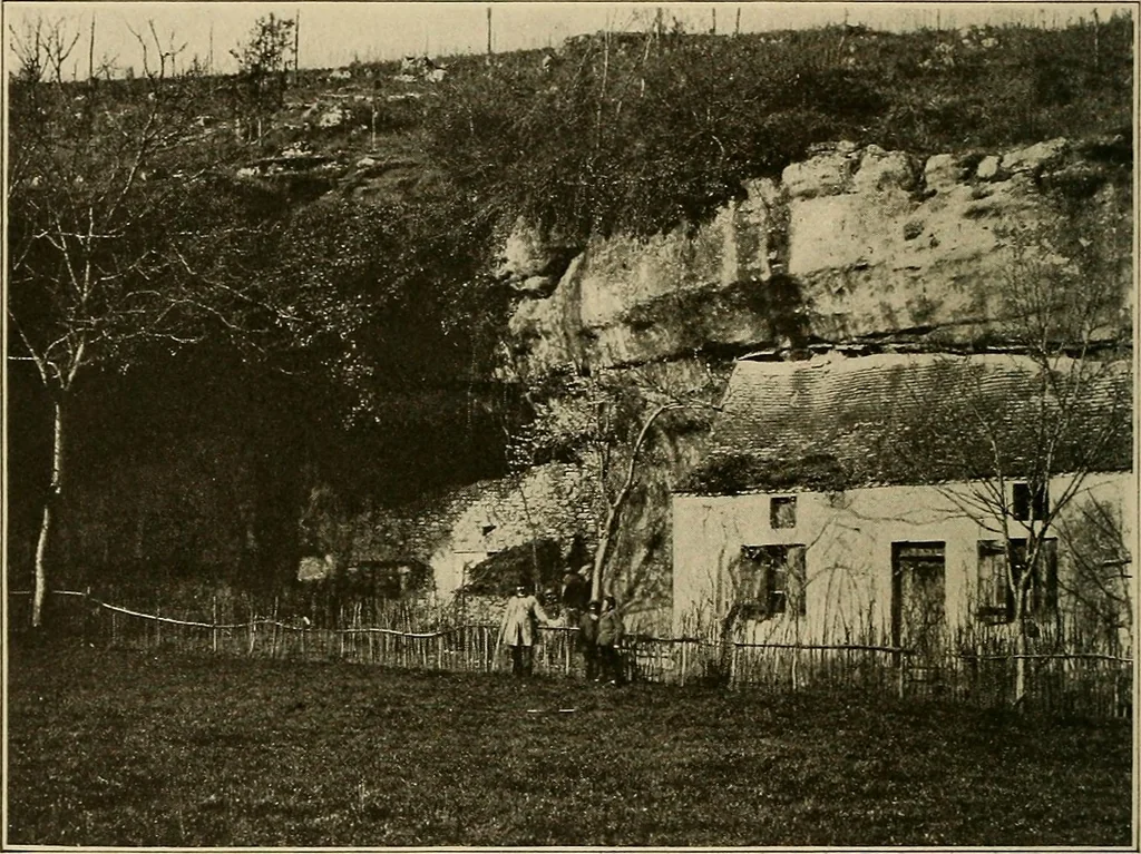 An illustration from Men of the old stone age, their environment, life and art, 1915, leaf 437