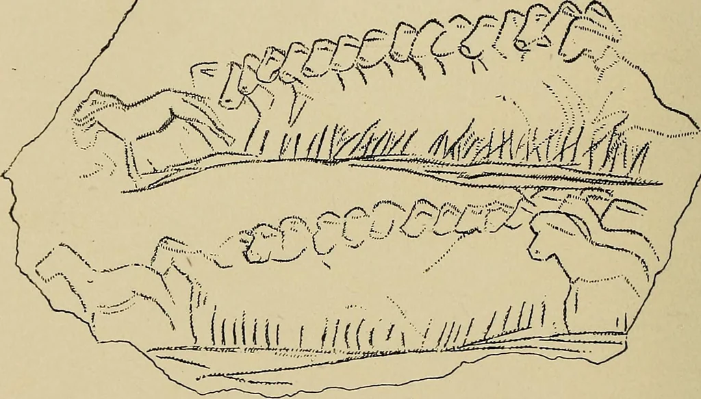 An illustration from Men of the old stone age, their environment, life and art, 1915, leaf 441