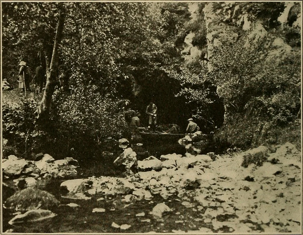 An illustration from Men of the old stone age, their environment, life and art, 1915, leaf 467