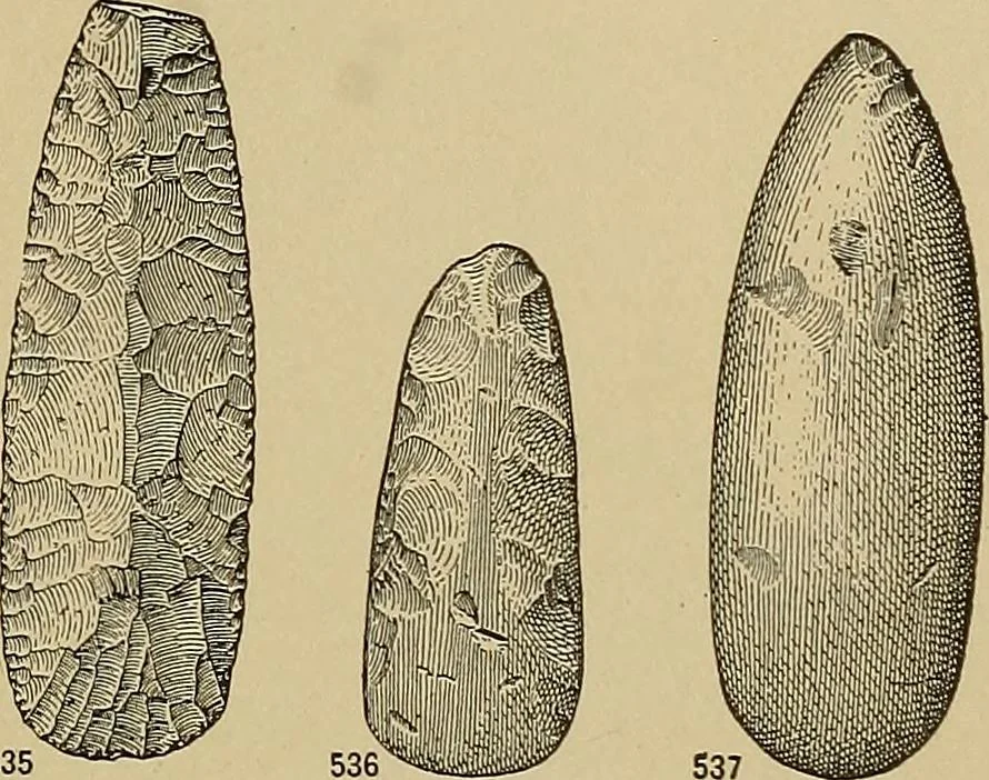 An illustration from Men of the old stone age, their environment, life and art, 1915, leaf 532