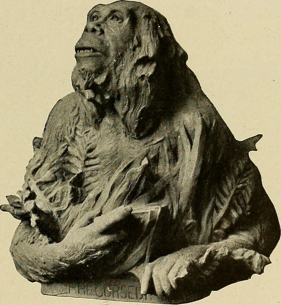 An illustration from Men of the old stone age, their environment, life and art, 1918, leaf 116