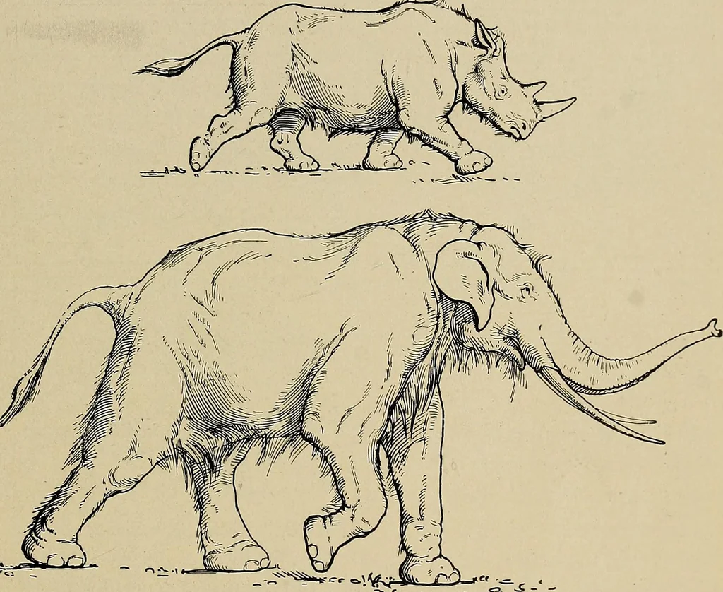 An illustration from Men of the old stone age, their environment, life and art, 1918, leaf 136