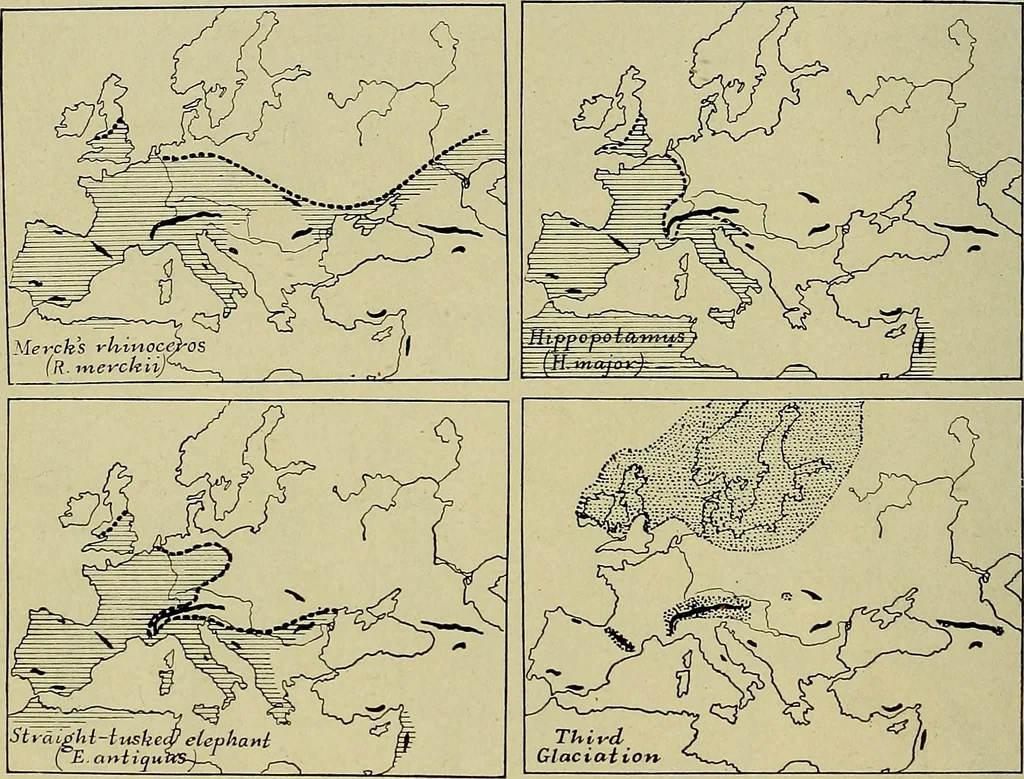 An illustration from Men of the old stone age, their environment, life and art, 1918, leaf 137