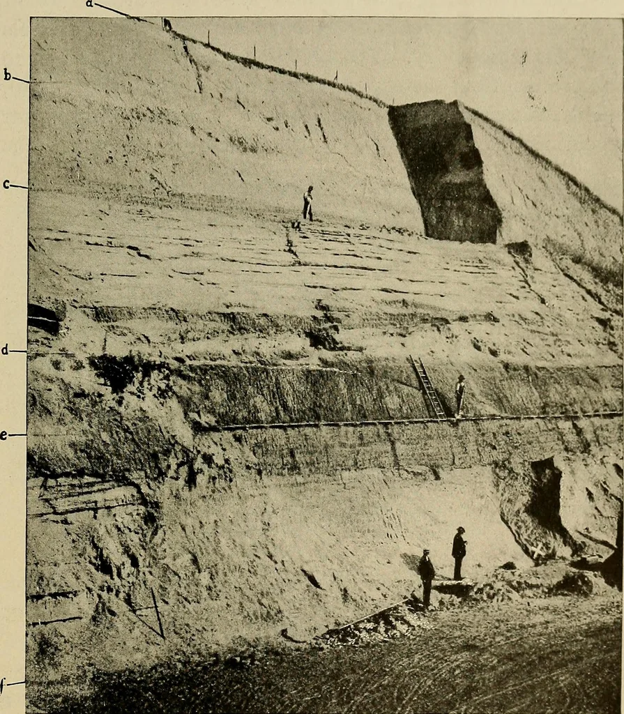 An illustration from Men of the old stone age, their environment, life and art, 1918, leaf 140