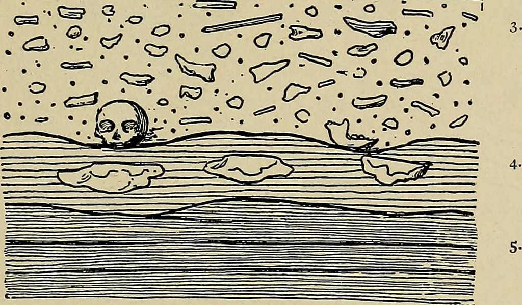 An illustration from Men of the old stone age, their environment, life and art, 1918, leaf 176
