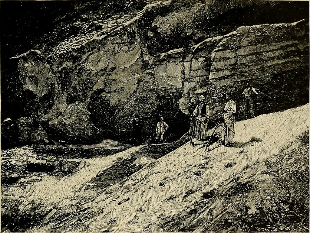An illustration from Men of the old stone age, their environment, life and art, 1918, leaf 224