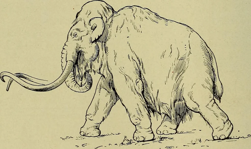 An illustration from Men of the old stone age, their environment, life and art, 1918, leaf 233