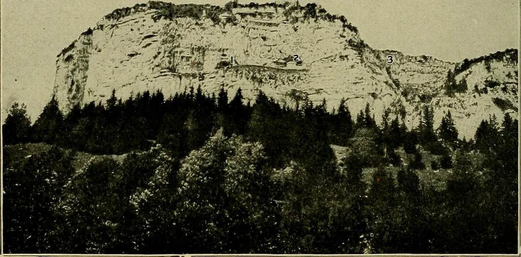 An illustration from Men of the old stone age, their environment, life and art, 1918, leaf 243