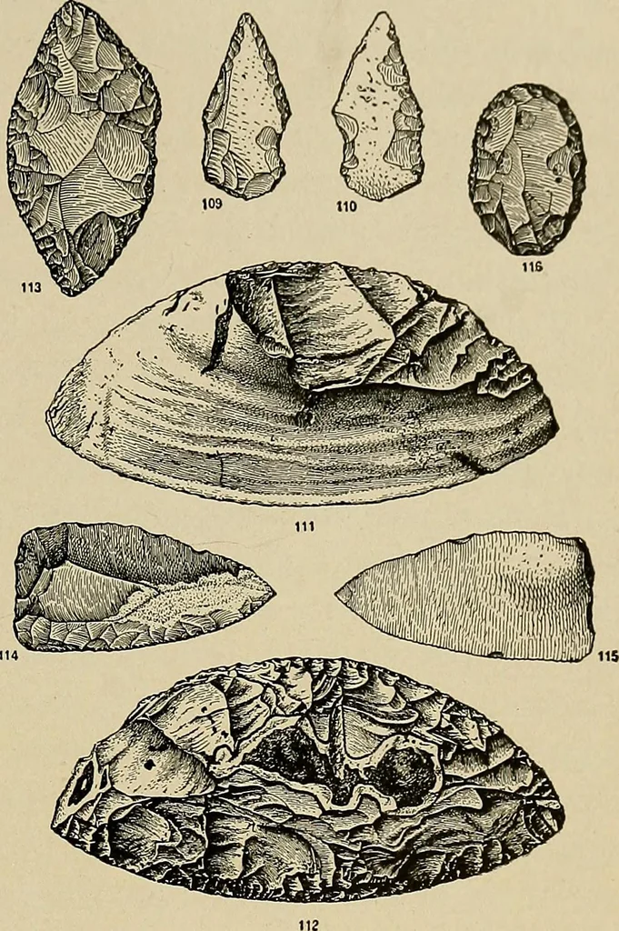An illustration from Men of the old stone age, their environment, life and art, 1918, leaf 298