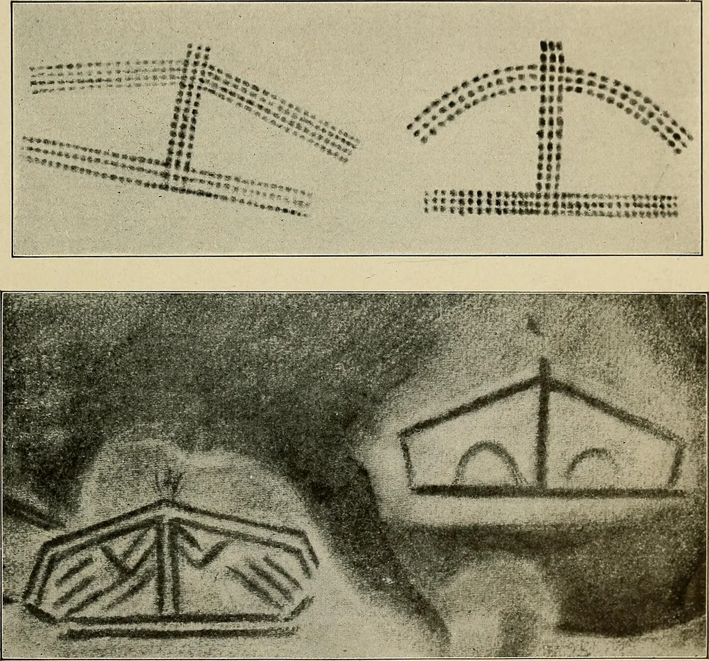 An illustration from Men of the old stone age, their environment, life and art, 1918, leaf 326
