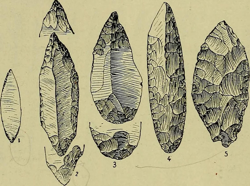 An illustration from Men of the old stone age, their environment, life and art, 1918, leaf 355