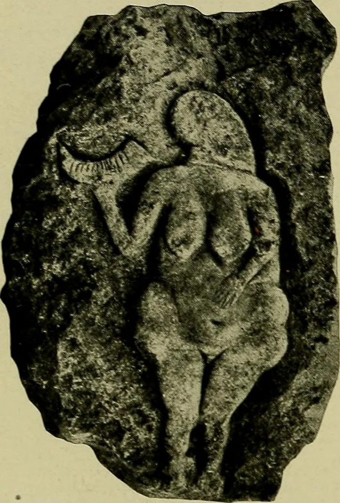 An illustration from Men of the old stone age, their environment, life and art, 1918, leaf 371