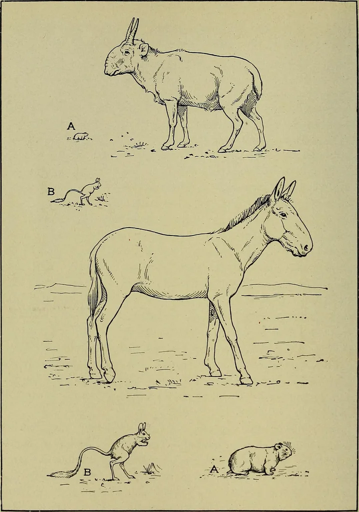 An illustration from Men of the old stone age, their environment, life and art, 1918, leaf 419