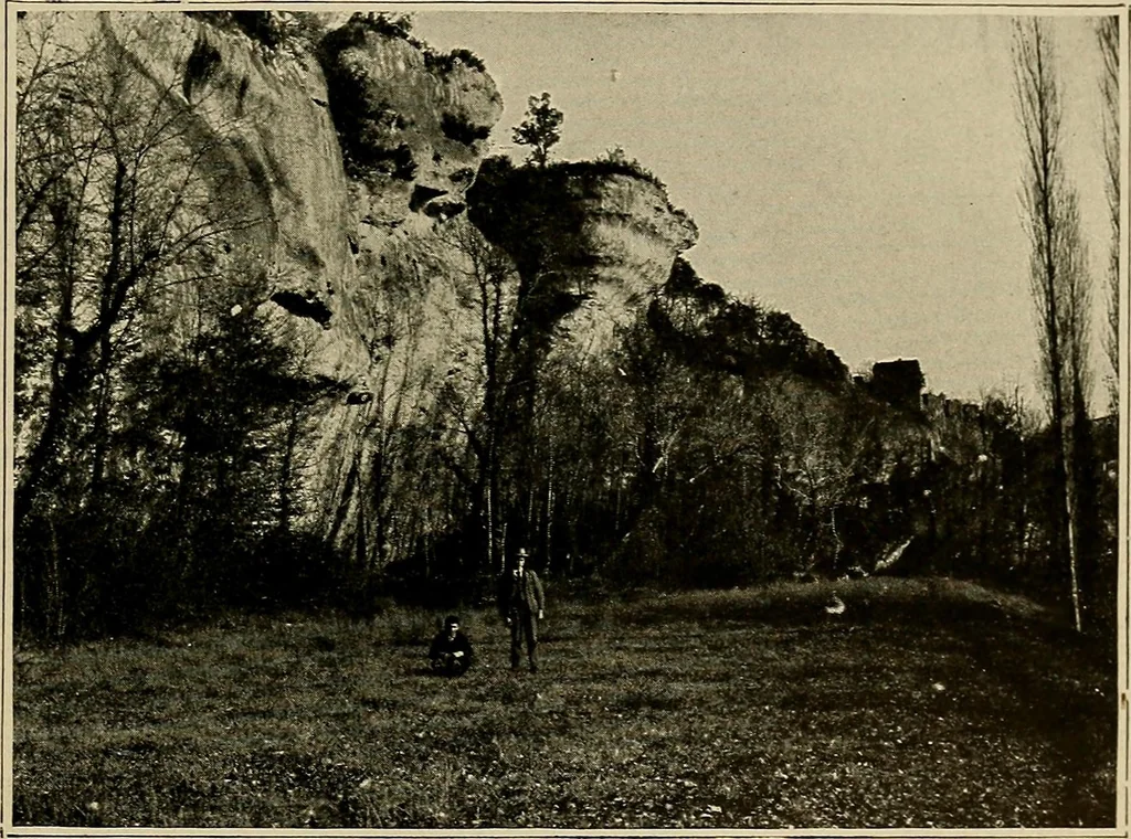 An illustration from Men of the old stone age, their environment, life and art, 1918, leaf 428