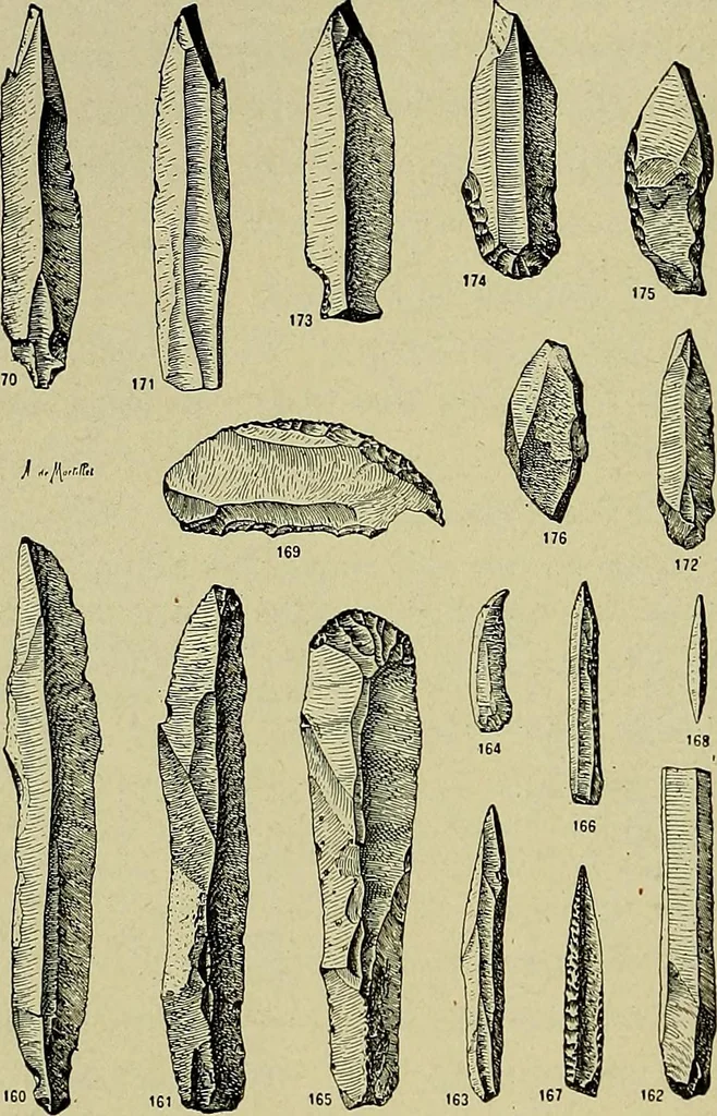 An illustration from Men of the old stone age, their environment, life and art, 1918, leaf 431