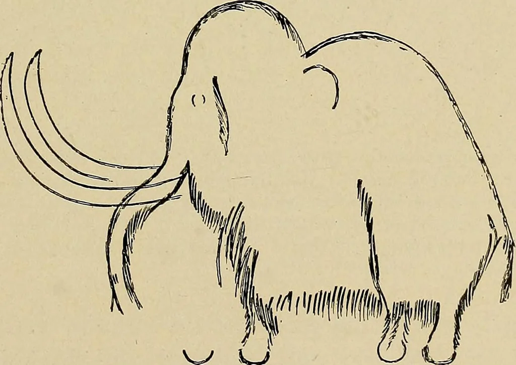 An illustration from Men of the old stone age, their environment, life and art, 1918, leaf 442