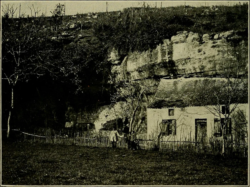 An illustration from Men of the old stone age, their environment, life and art, 1918, leaf 445