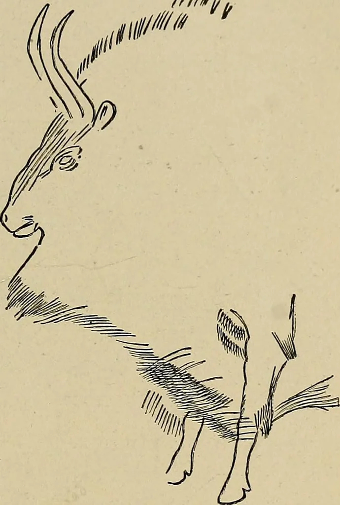 An illustration from Men of the old stone age, their environment, life and art, 1918, leaf 448