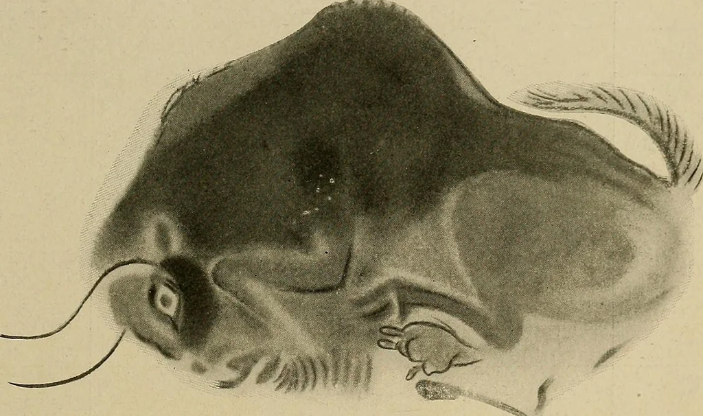An illustration from Men of the old stone age, their environment, life and art, 1918, leaf 472