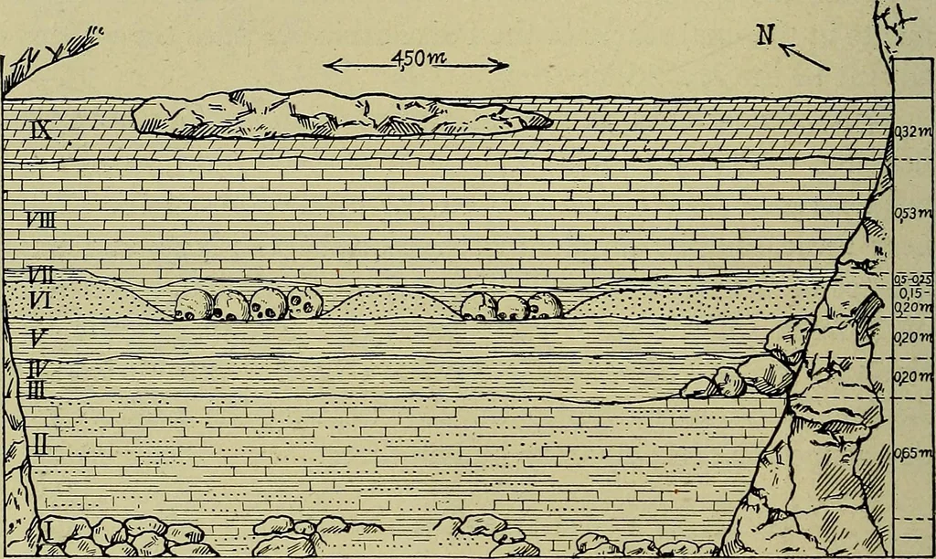 An illustration from Men of the old stone age, their environment, life and art, 1918, leaf 523