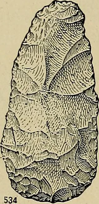 An illustration from Men of the old stone age, their environment, life and art, 1918, leaf 540