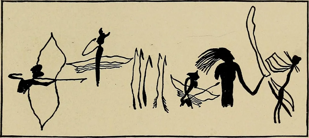 An illustration from Men of the old stone age, their environment, life and art, 1918, leaf 572