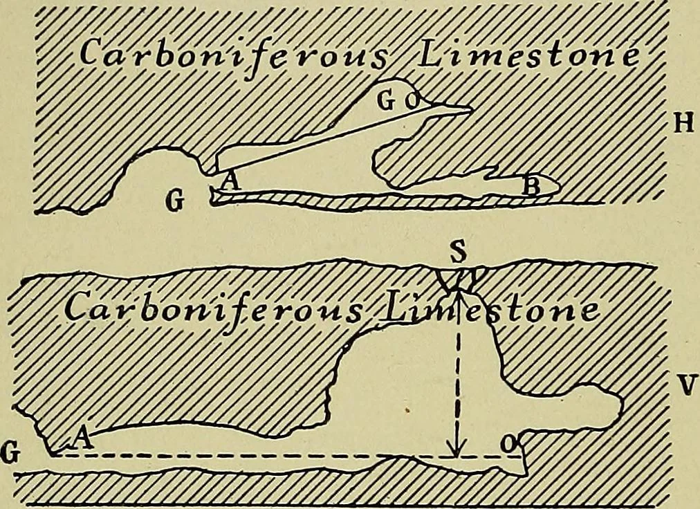 An illustration from Men of the old stone age, their environment, life and art, 1918, leaf 75