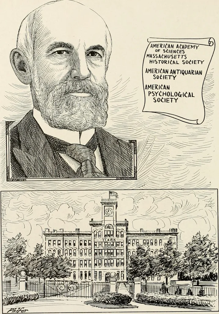 An illustration from Men of Worcester in caricature ;, 1917, leaf 165