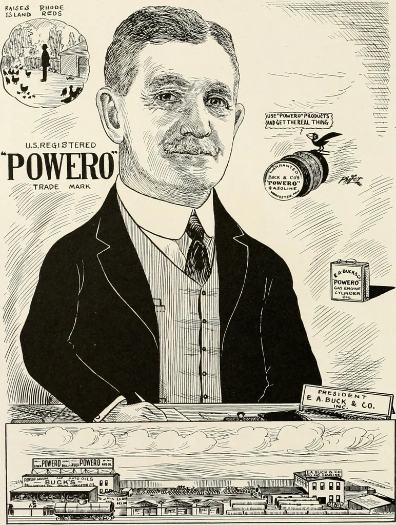 An illustration from Men of Worcester in caricature ;, 1917, leaf 167