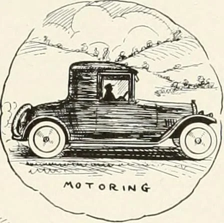 An illustration from Men of Worcester in caricature ;, 1917, leaf 190