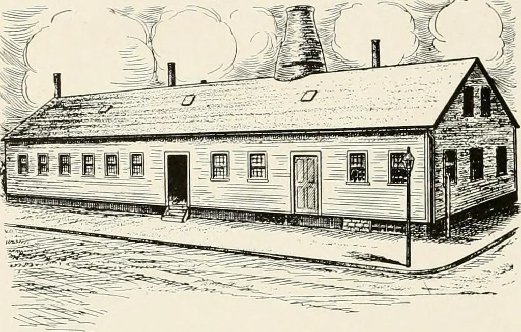 An illustration from Men of Worcester in caricature ;, 1917, leaf 21