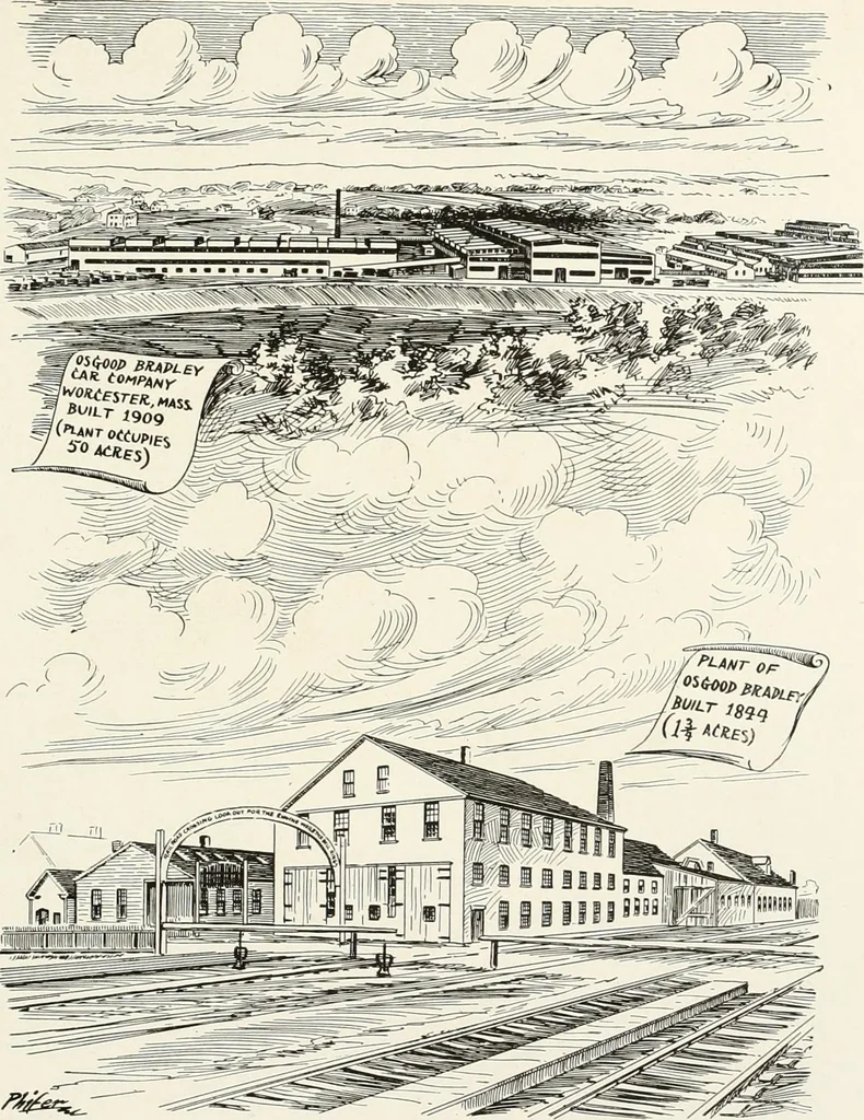 An illustration from Men of Worcester in caricature ;, 1917, leaf 66