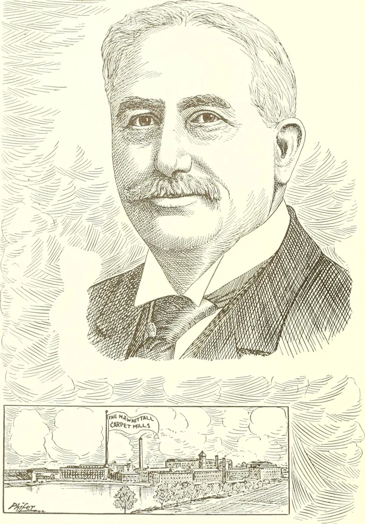 An illustration from Men of Worcester in caricature ;, 1917, leaf 13