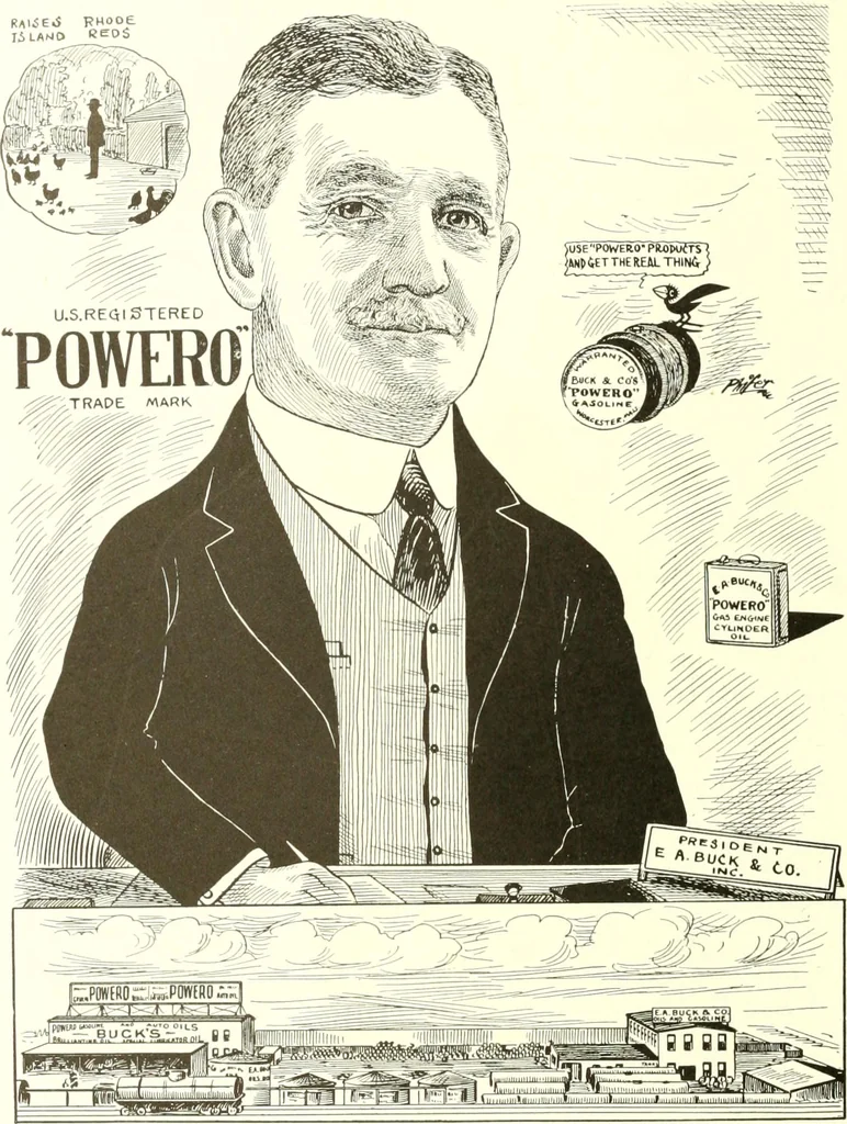 An illustration from Men of Worcester in caricature ;, 1917, leaf 167