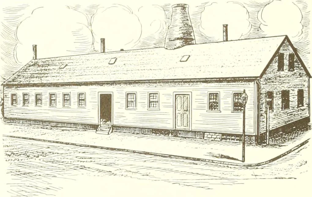 An illustration from Men of Worcester in caricature ;, 1917, leaf 21
