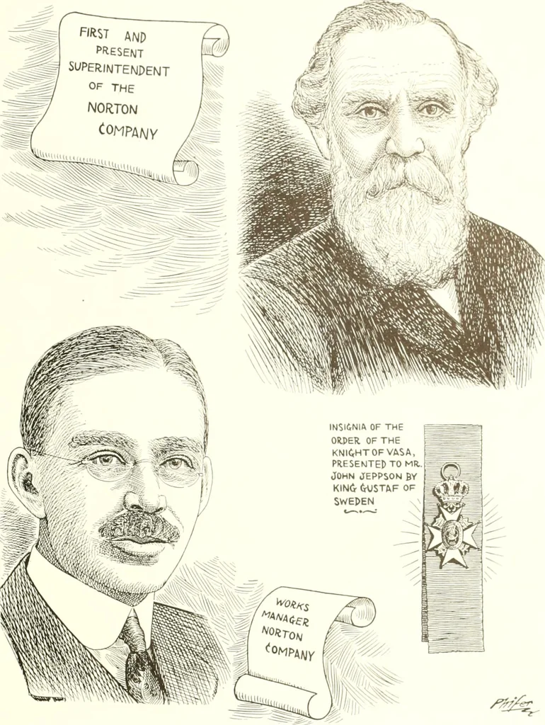 An illustration from Men of Worcester in caricature ;, 1917, leaf 24