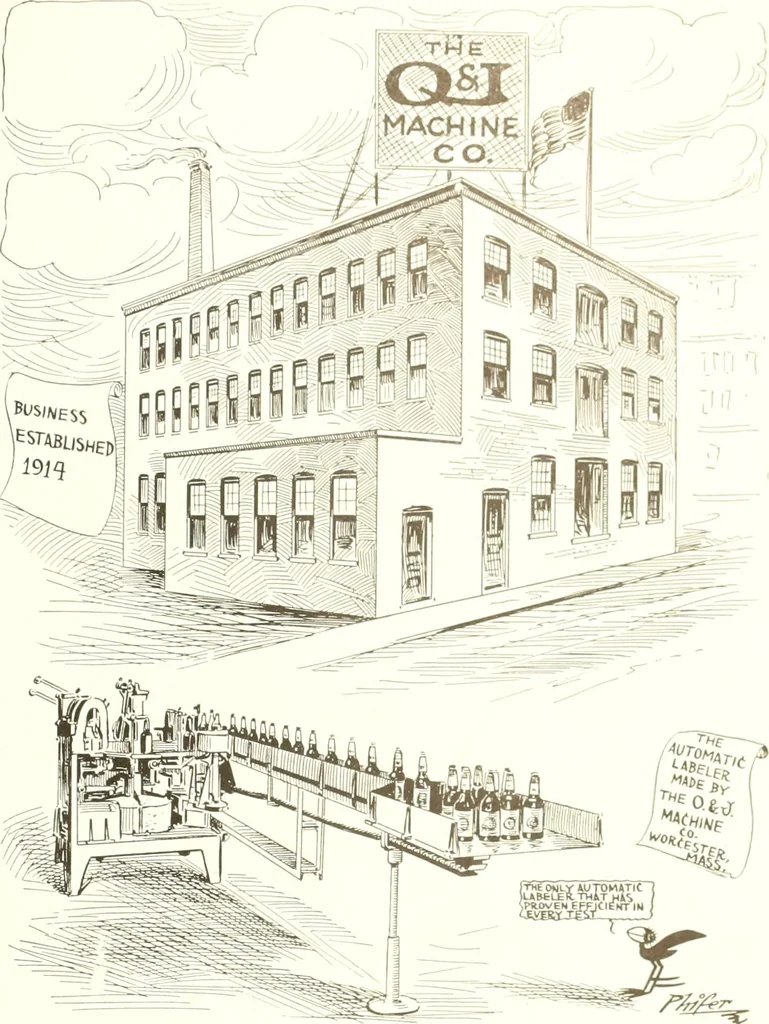 An illustration from Men of Worcester in caricature ;, 1917, leaf 272