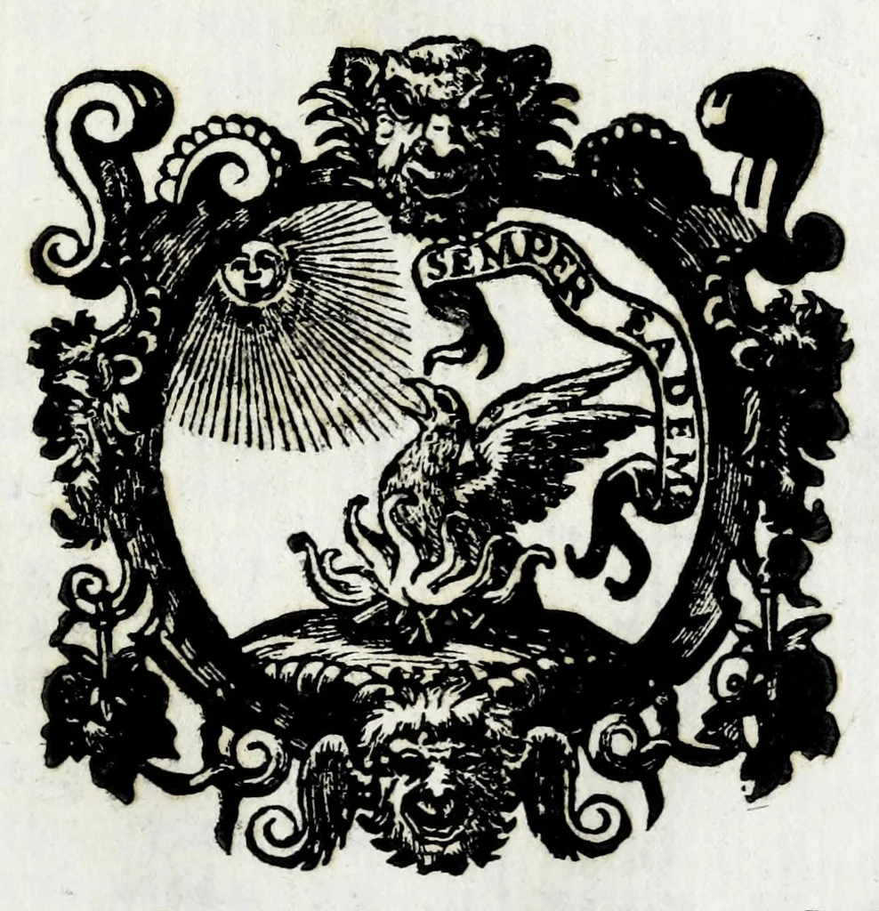 An illustration from Menologiae Iovis compendivm, sev, Ephemerides medicaeorvm ad Ferdinandvm bis Magnvm, Hetrvriae dvcem, 1656, leaf 105