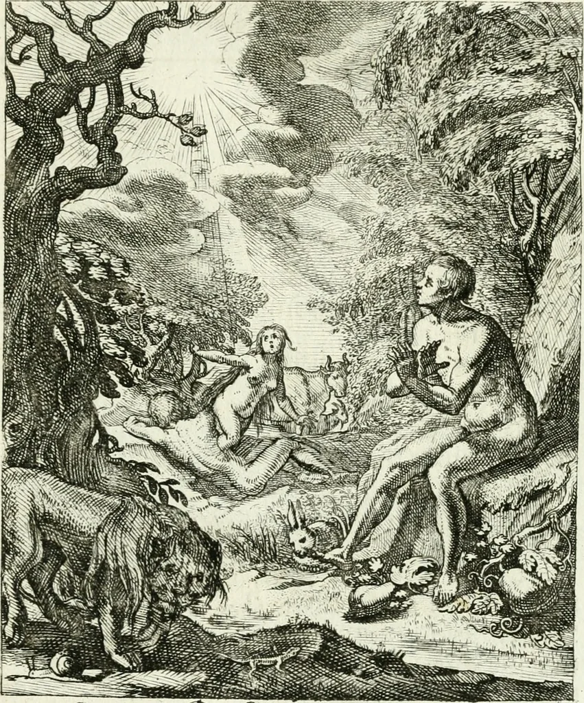 An illustration from Die menschliche Sterblichkeit unter dem Titel Todten-Tanz, in LXI. Original-Kupfern, 1759, leaf 26