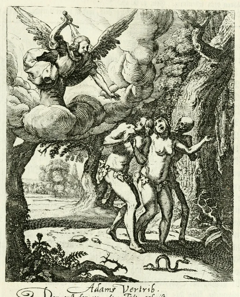 An illustration from Die menschliche Sterblichkeit unter dem Titel Todten-Tanz, in LXI. Original-Kupfern, 1759, leaf 31