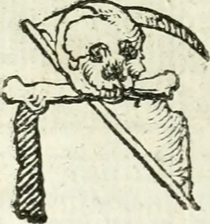 An illustration from Die menschliche Sterblichkeit unter dem Titel Todten-Tanz, in LXI. Original-Kupfern, 1759, leaf 35