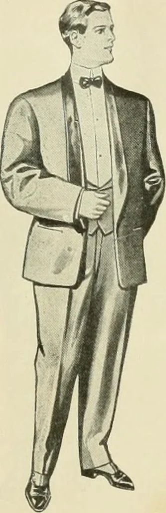 An illustration from Men's ready made clothing : sample book 89F., 1906, leaf 16