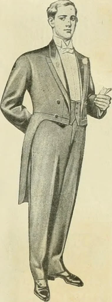 An illustration from Men's ready made clothing : sample book 89F., 1906, leaf 16