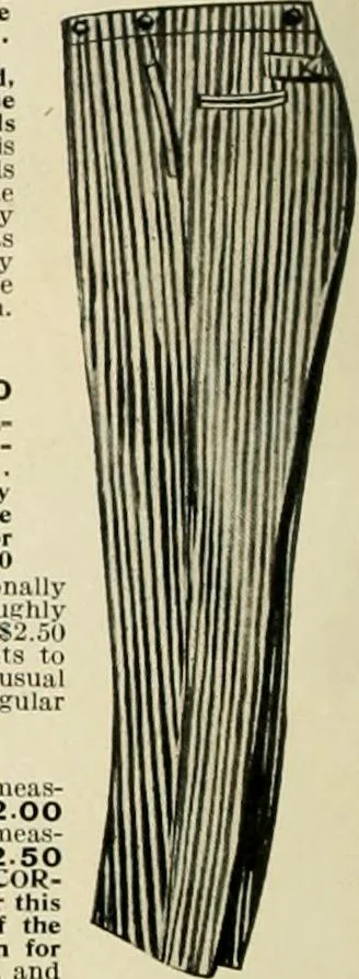 An illustration from Men's ready made clothing : sample book 89F., 1906, leaf 17