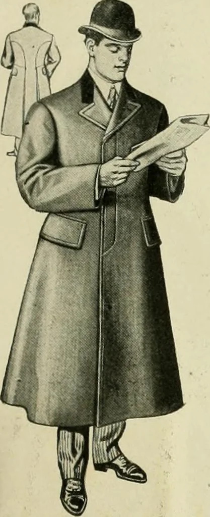 An illustration from Men's ready made clothing : sample book 89F., 1906, leaf 30