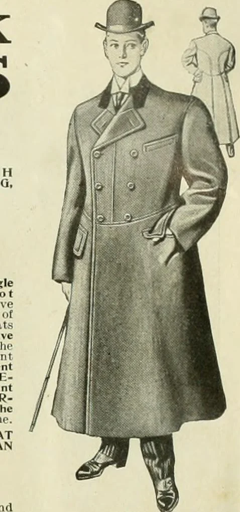 An illustration from Men's ready made clothing : sample book 89F., 1906, leaf 30