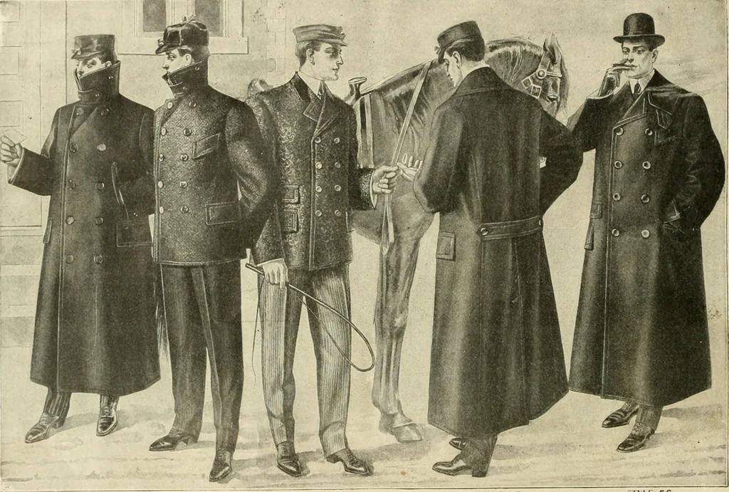 An illustration from Men's ready made clothing : sample book 89F., 1906, leaf 31