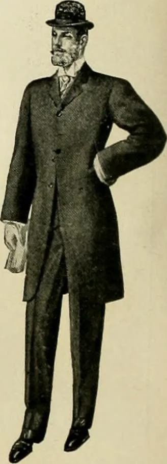 An illustration from Men's ready made clothing : sample book 89F., 1906, leaf 9