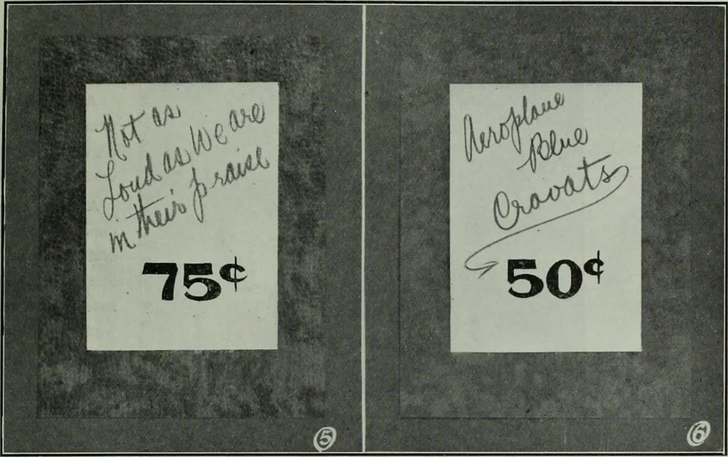 An illustration from Men's wear of Canada (April-December 1911), 1911, leaf 102